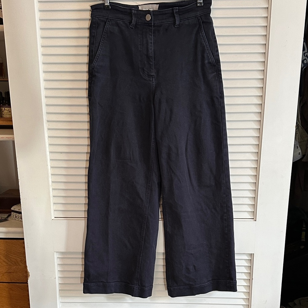 Everlane Wide Leg Pants - Black